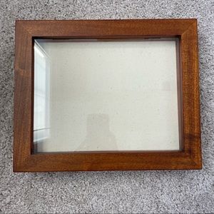 Pottery Barn shadow box with push pins